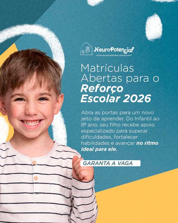Reforço Escolar João Pessoa - Clínica Neuropotencial